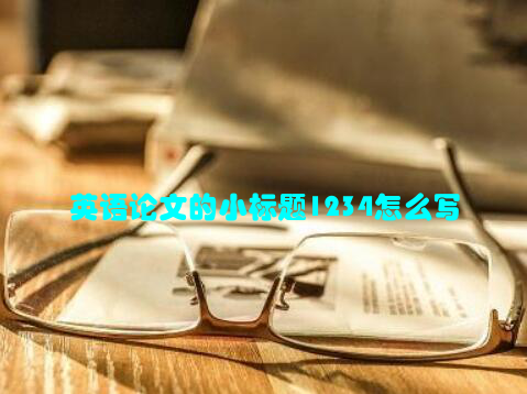 英语论文的小标题1234怎么写