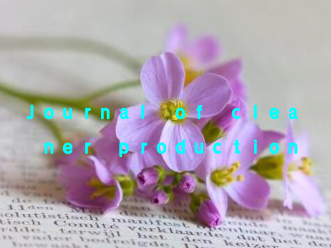 Ｊｏｕｒｎａｌ　ｏｆ　ｃｌｅａｎｅｒ　ｐｒｏｄｕｃｔｉｏｎ