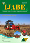 International Journal of Agricultural and Biological Engineering