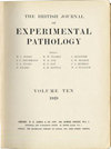 BRITISH JOURNAL OF EXPERIMENTAL PATHOL