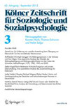 KOLNER ZEITSCHRIFT FUR SOZIOLOGIE UND 
