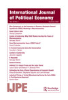 INTERNATIONAL JOURNAL OF POLITICAL ECO