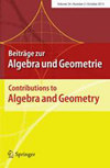 Beitrage zur Algebra und Geometrie-Con