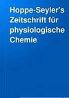 HOPPE-SEYLERS ZEITSCHRIFT FUR PHYSIOLO