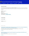 Journal of Environmental and Energy Ec