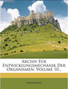 ARCHIV FUR ENTWICKLUNGSMECHANIK DER OR